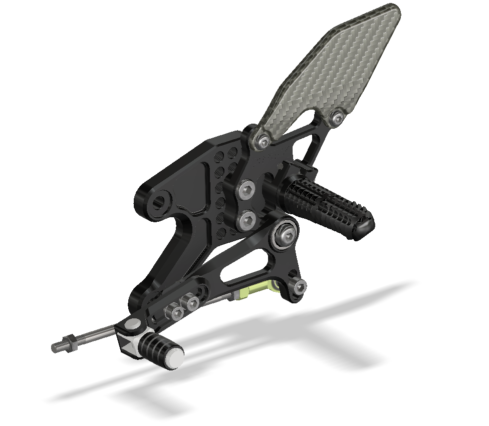 Attack Performance Rearsets for Yamaha YZF-R3 (2015+) Attack Performance Rearsets for Yamaha YZF-R3 (2015+)